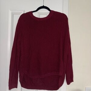 Cotton On Deep Red Crew Neck Sweater
